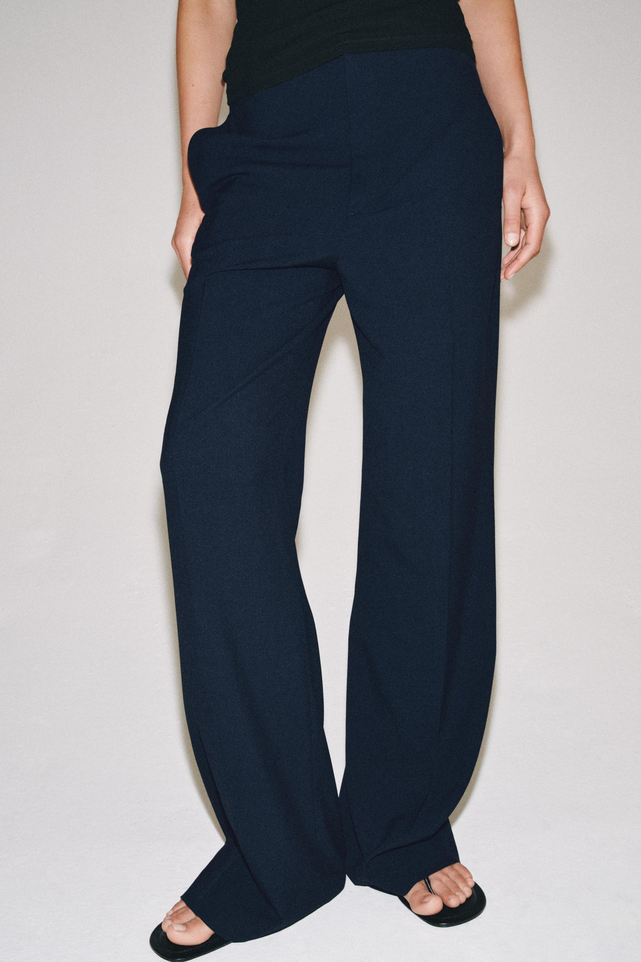 ZW COLLECTION HIGH-WAISTED PANTS | Zara US