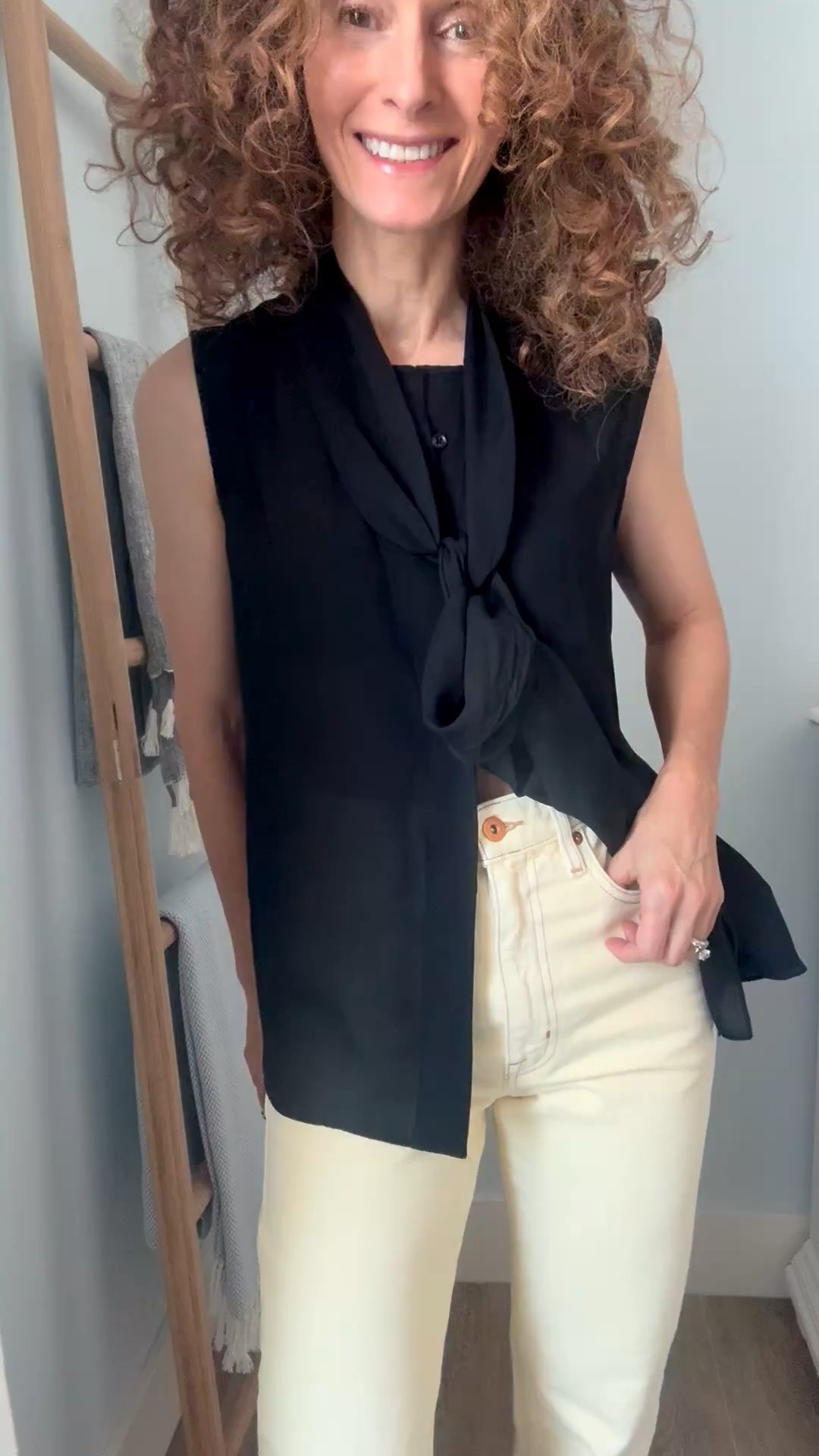 Butter yellow, if very light just style it like a cream or off white
Great with black and chocolate brown, let me know if you dare to wear yellow pants :)
#europeaninnewyorn

#LTKSeasonal #LTKootd