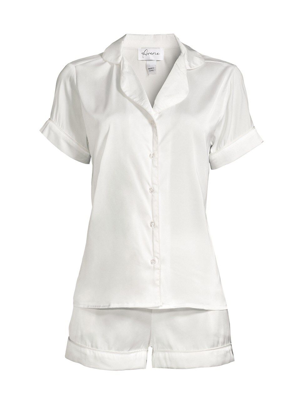 Two-Piece Bianca White Short Pajama Set | Saks Fifth Avenue