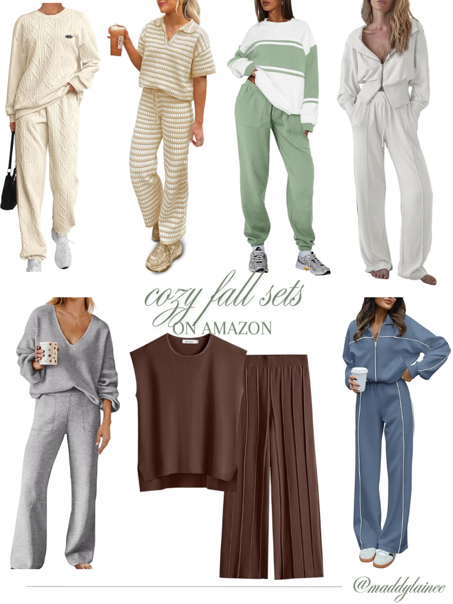 Fall sets for the cozy fall szn!! All on Amazon — most under $50 

#LTKSeasonal #LTKFallSale