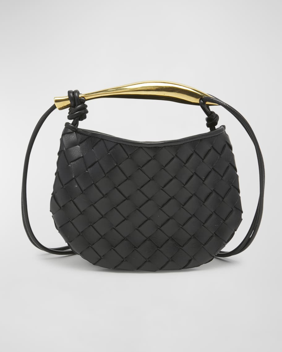 Mini Sardine Intrecciato Top-Handle Bag | Neiman Marcus