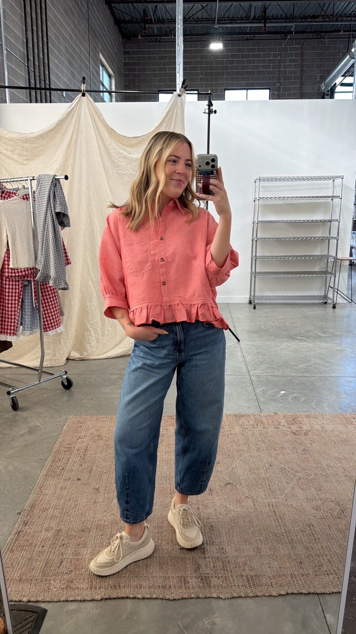 Cutest top from Shop Henly! It comes with a cute matching bottom but you can wear separate. LOVE the top with jeans! Set also come in another color all linked for you! 

#LTKdayinmylife #LTKgrwm #LTKootd