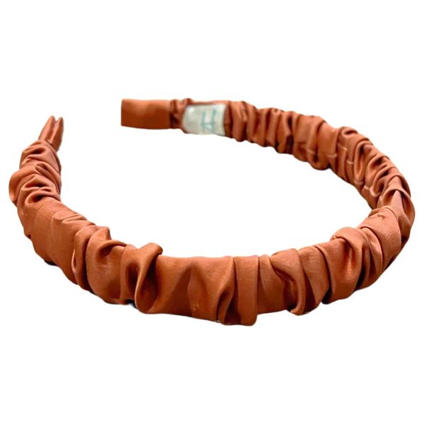 Scrunch Headband - Rust | Headbands of Hope