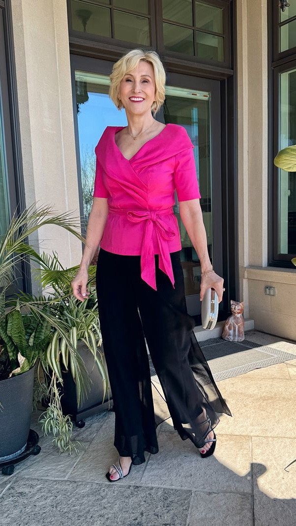 Turn heads in this stunning Alex Evenings ensemble — a radiant disco pink wrap top paired with effortlessly elegant, flowy pants. Comfort, sophistication, and just the right amount of glam — this is how you show up as the best-dressed guest.
🩷Scroll down to shop & follow for more


#AlexEvenings #WeddingGuestStyle #Over40AndFabulous #ElegantFashion #AgelessStyle #ChicAndConfident #eveningwear 

#LTKOver40 #LTKWedding #LTKSeasonal