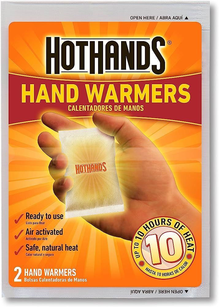 HotHands Hand Warmers - Long Lasting Safe Natural Odorless Air Activated Warmers - Up to 10 Hours... | Amazon (US)