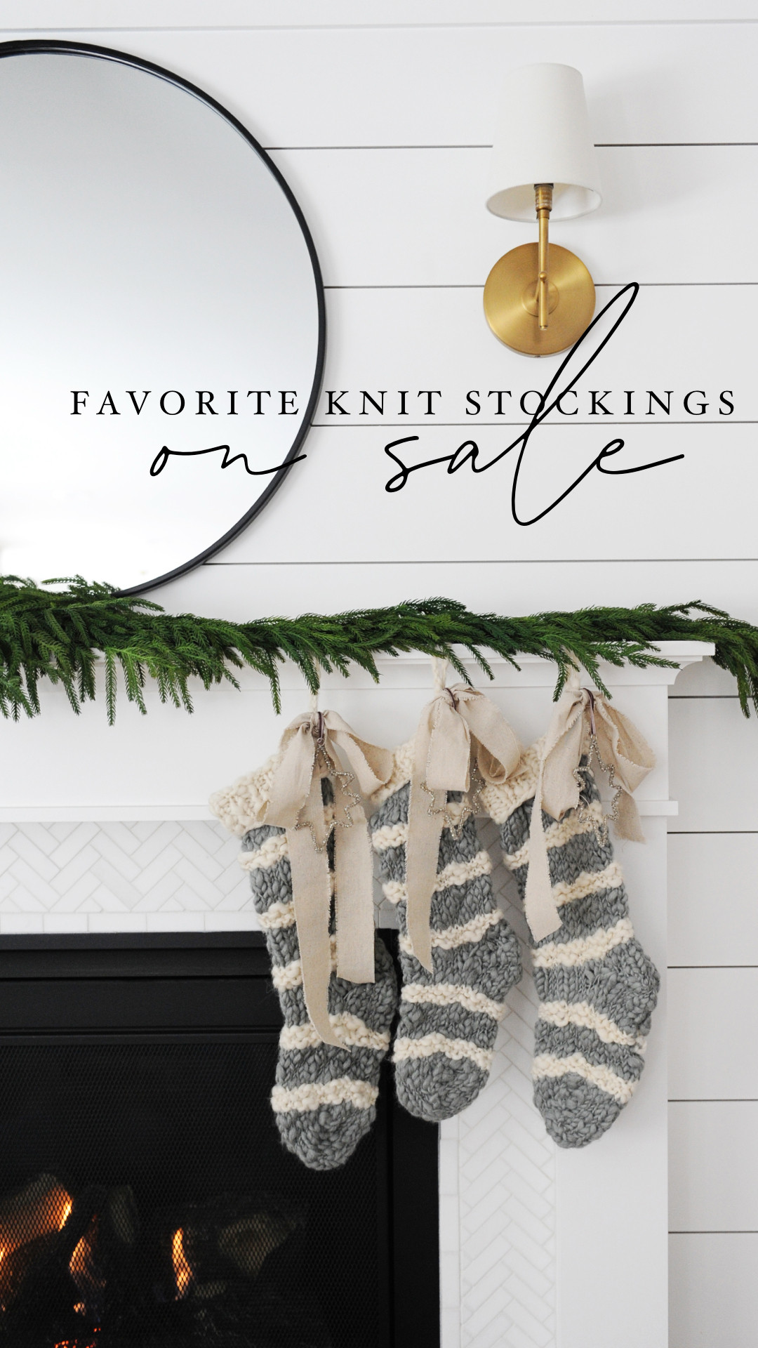 The cutest knit Christmas stockings on sale this weekend. 

Christmas Stocking | Christmas Decor | Christmas Garland | Knit Stocking | Sconce | Round Mirror | Home Decor

#LTKHome #LTKHoliday 

 

 #LTKSaleAlert #LTKFindsUnder50 #LTKFindsUnder100