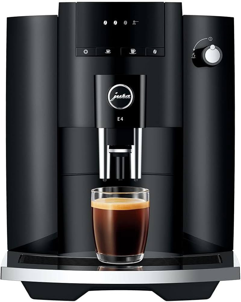Jura E4 Piano Black Automatic Coffee Machine | Amazon (US)
