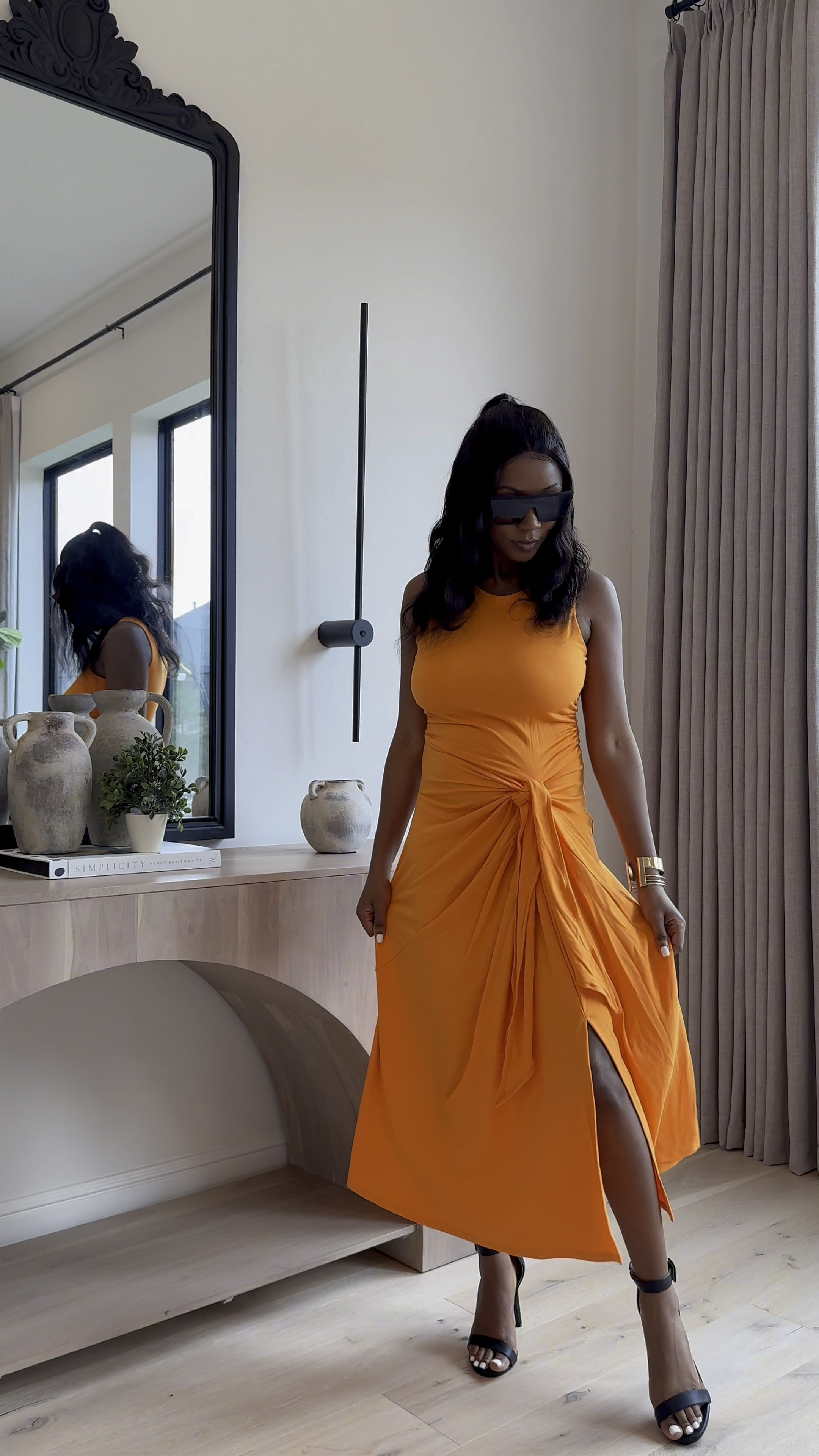 #walmartpartner 
 🫢 All these are from @walmart - can you believe!?! The fabrics all feel amazing and comfortable. 

The Pink Dress - Fits true to size though I sized down a size… It comes in a blue option (shown in the vid) and I wore two sizes down. 

Orange & Brown dresses fit true to size and I wouldn’t size down on those 😊🫶🏽

Visit my LTK shop decor.snippets to shop this look! 

#walmartfashion  #walmart @walmartfashion @Shop.LTK

#LTKmidsize #LTKstyletip #LTKsalealert