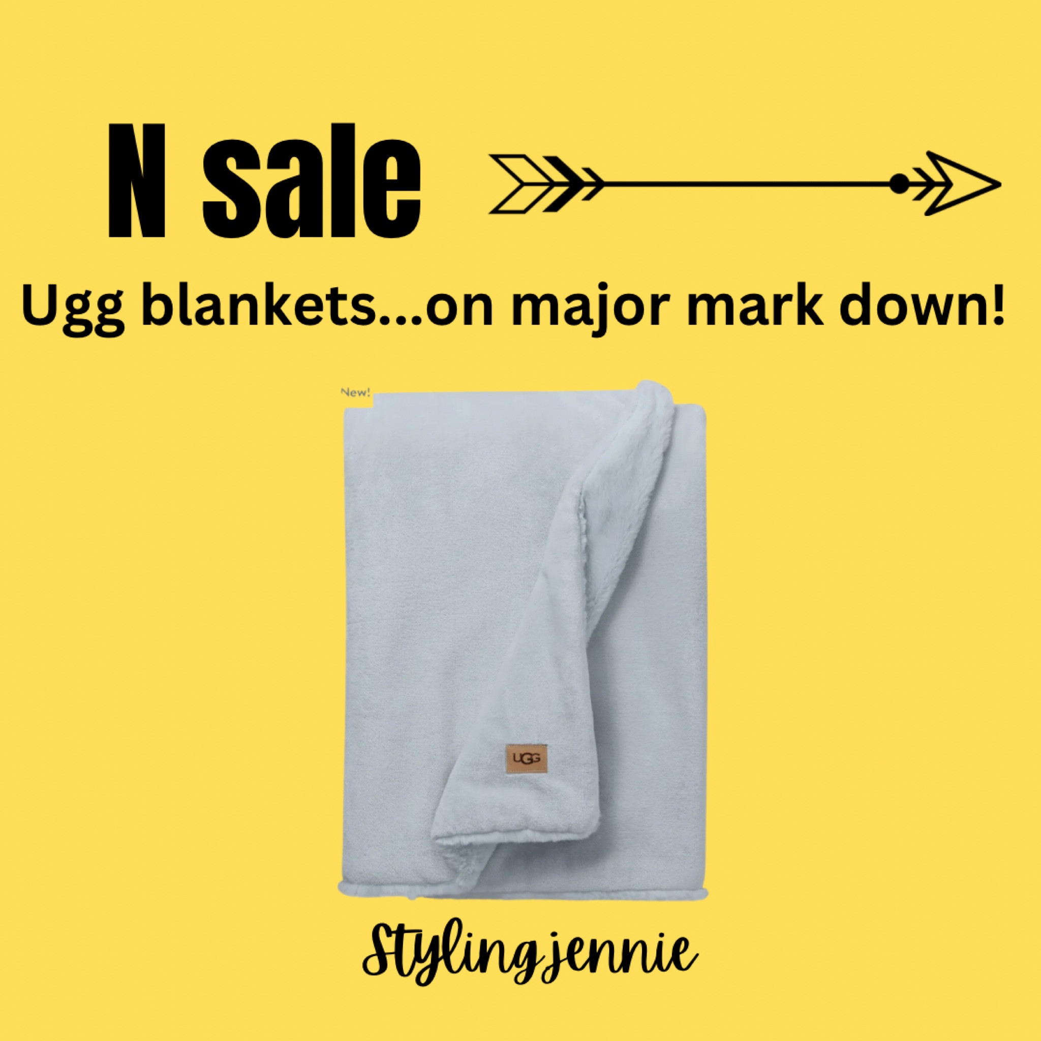 Ugg coastline plush throw hot sale