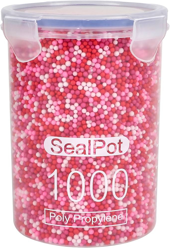 CCINEE 80000 Pieces Foam Balls Slime Supplies Colorful Foam Beads 2-3mm for Art Homemade Slime, W... | Amazon (US)