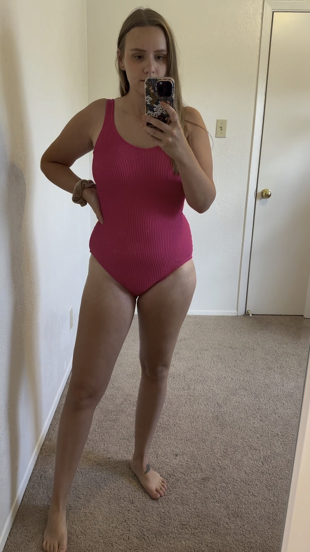 One piece swimsuit wearing a size large 

#LTKswim #LTKtravel #LTKstyletip