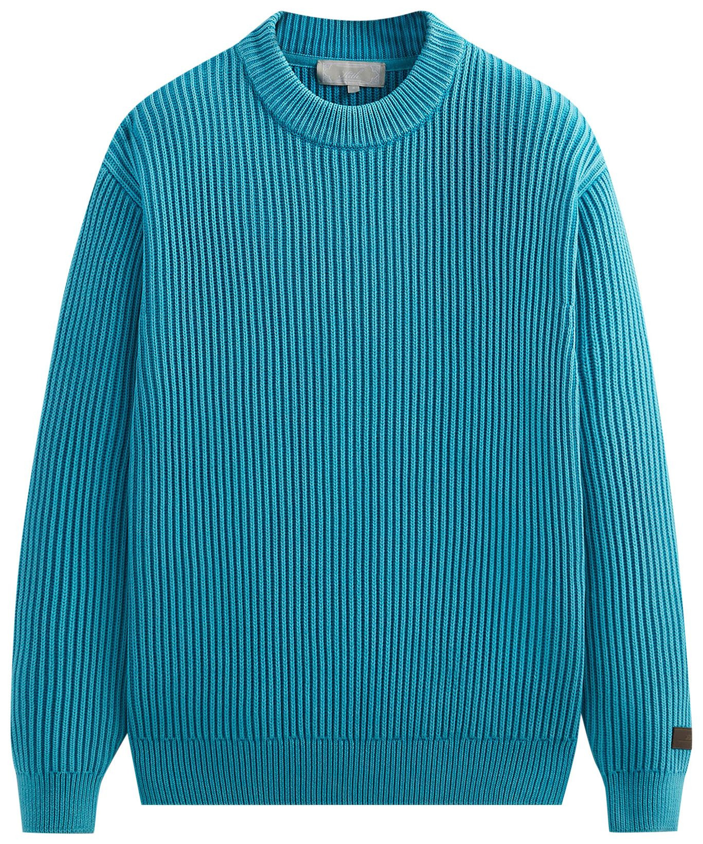 Kith Garment Dyed Meyer Knit Crewneck 'Fresco' | GOAT