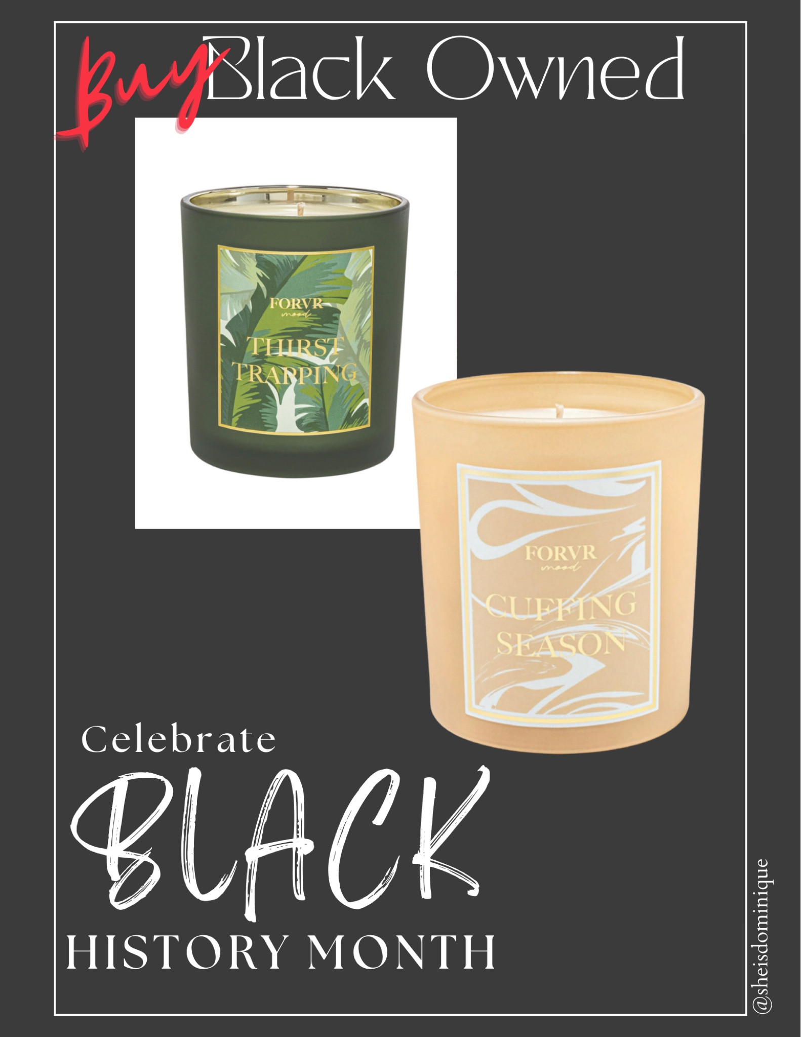 Candles are great Valentine’s Day gifts for her 

Valentines gift, candles, forvr mood, Jackie Ania, black owned, luxury, soft life, Valentine’s Day, gift guide

#LTKunder50 #LTKhome #LTKFind