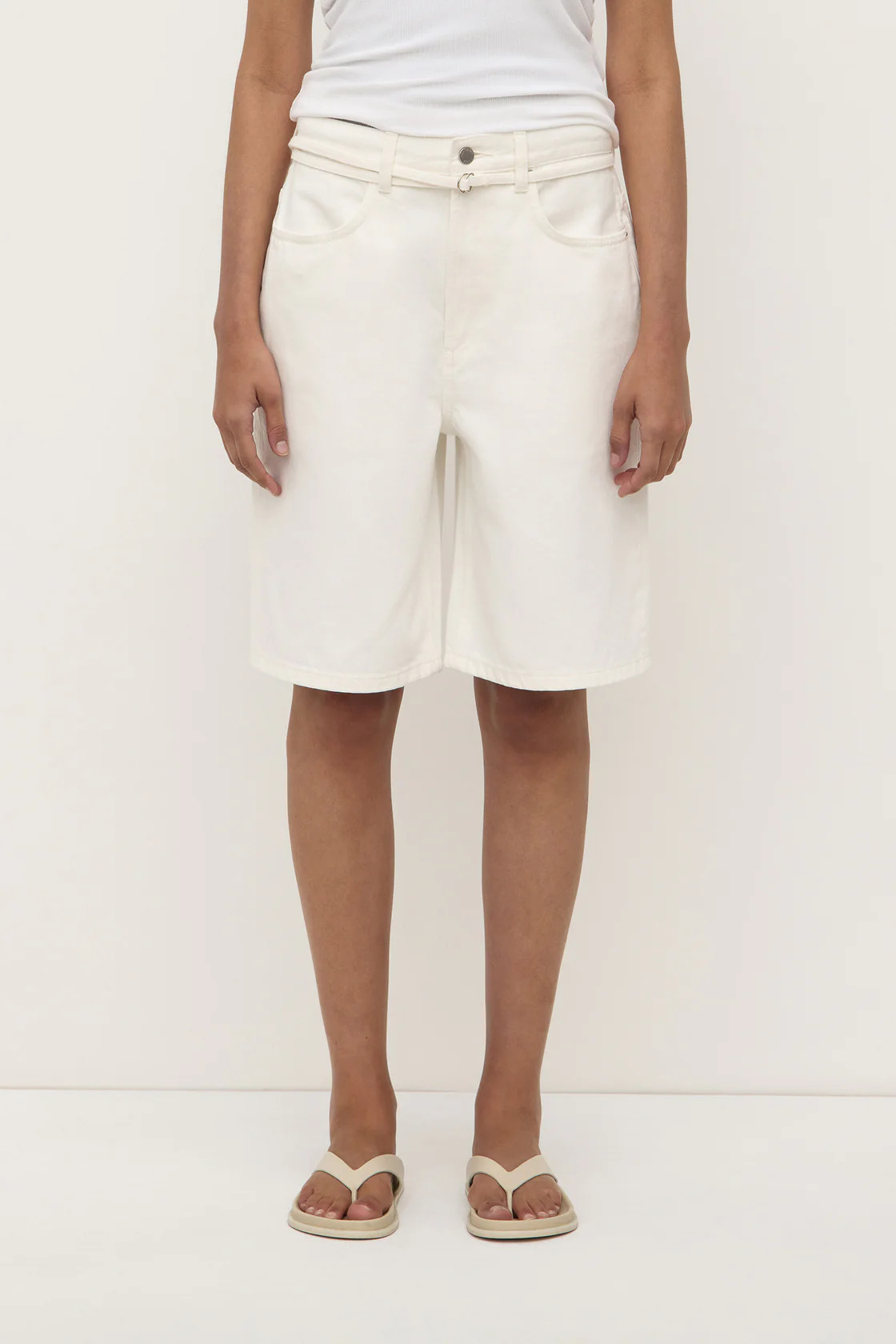 Loose Fit Long Denim Short | Assembly Label (AU)