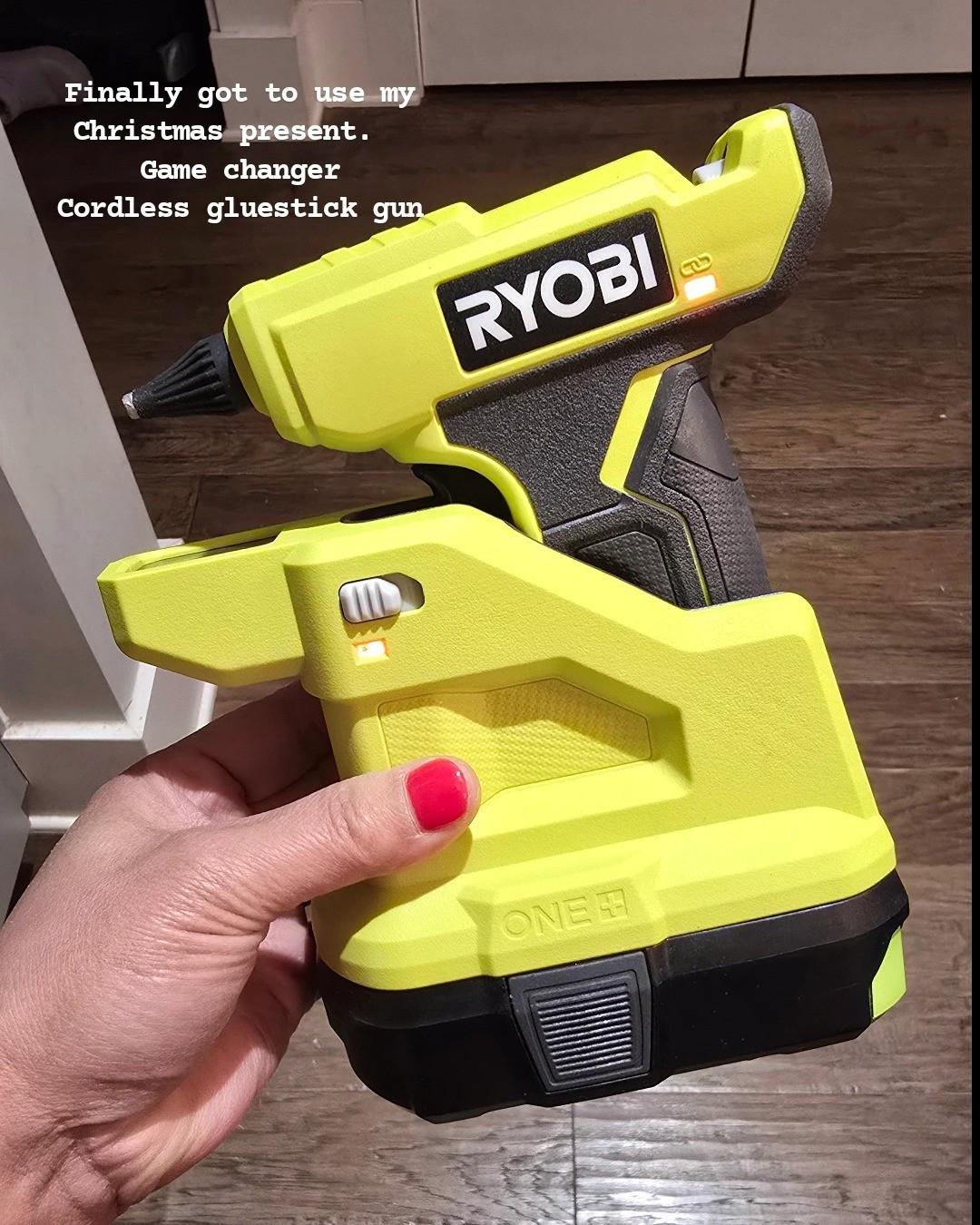 Cordless hot glue gun.  Game changer 

#LTKGiftGuide #LTKFindsUnder50 #LTKFamily