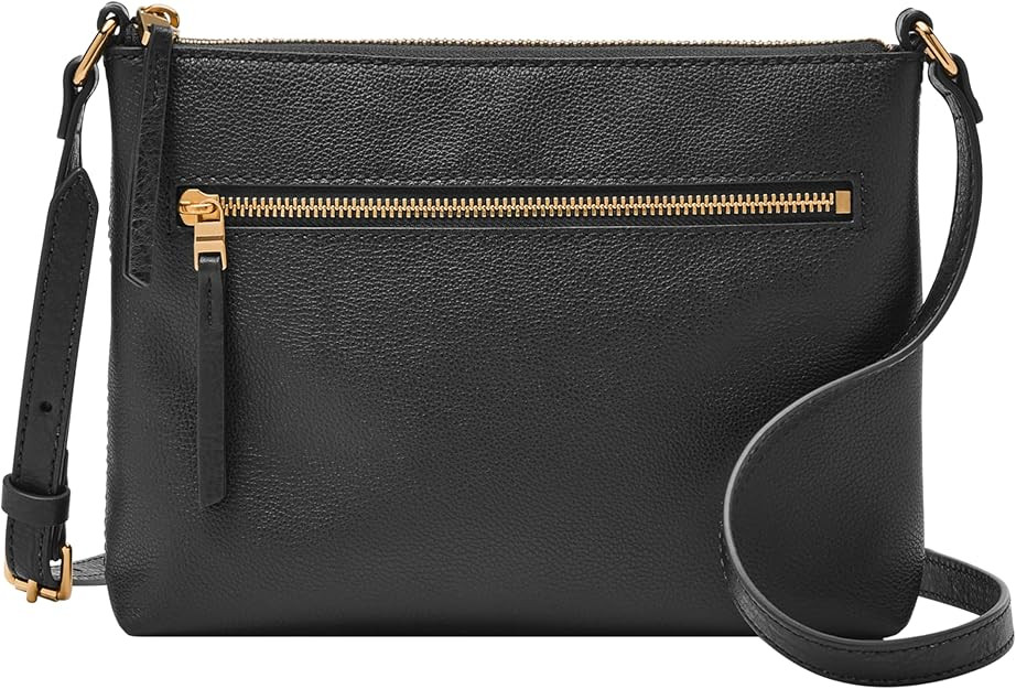 Fossil Women's Harper Leather Small Flap Crossbody Purse Handbag for Women | Amazon (US)