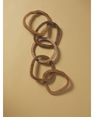 26in Wood Chain Links Decor | HomeGoods