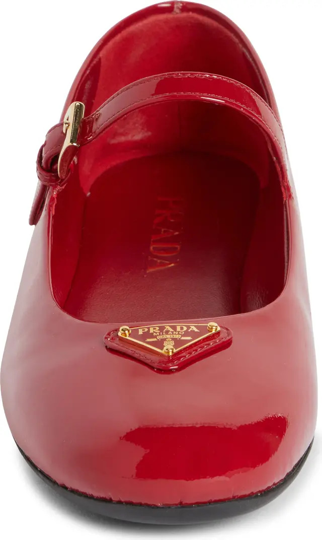 Prada Ballerine Mary Jane Flat (Women) | Nordstrom | Nordstrom