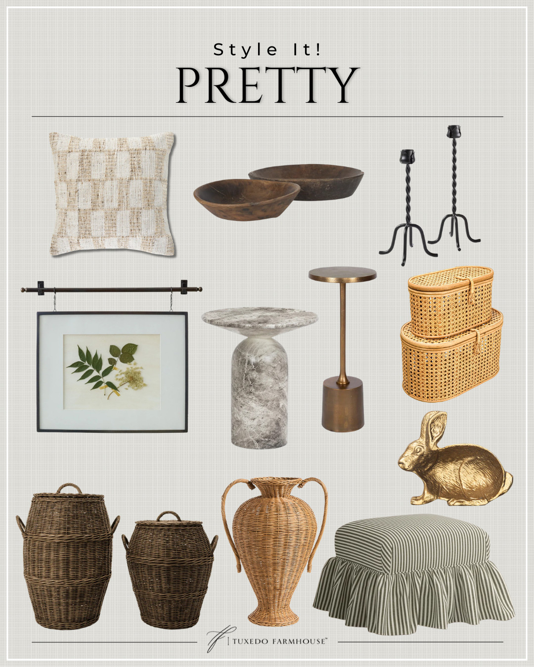 Style It Pretty

Warm neutrals for an easy spring update
#LTKHome #LTKStyleTip #LTKSeasonal
#layeredhome #textureddecor #cozyspaces
#farmhousestyle #springdecor 

 