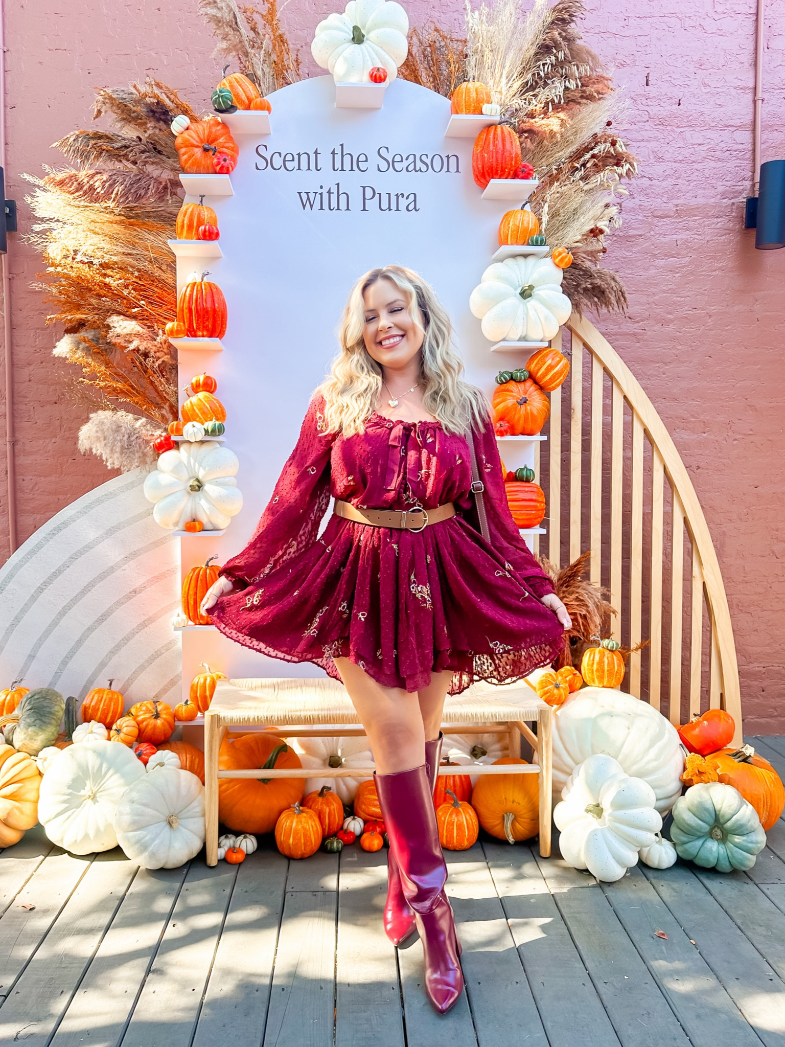 Free people fall dress. Fall outfit. Fall outfit ideas. Fall fashion 2024. Fall style 