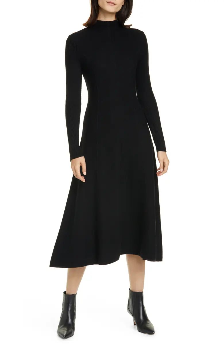 Long Sleeve Merino Wool Sweater Dress | Nordstrom