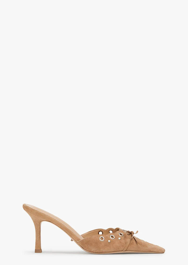 Shae Butterscotch Suede Heels | Heels | Tony Bianco | Tony Bianco (Australia & New Zealand)