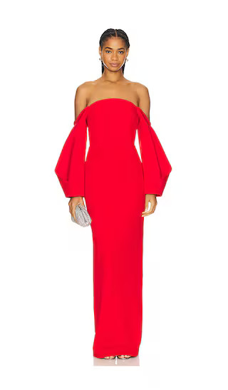 Lotta Maxi Dress in Red | Revolve Clothing (Global)