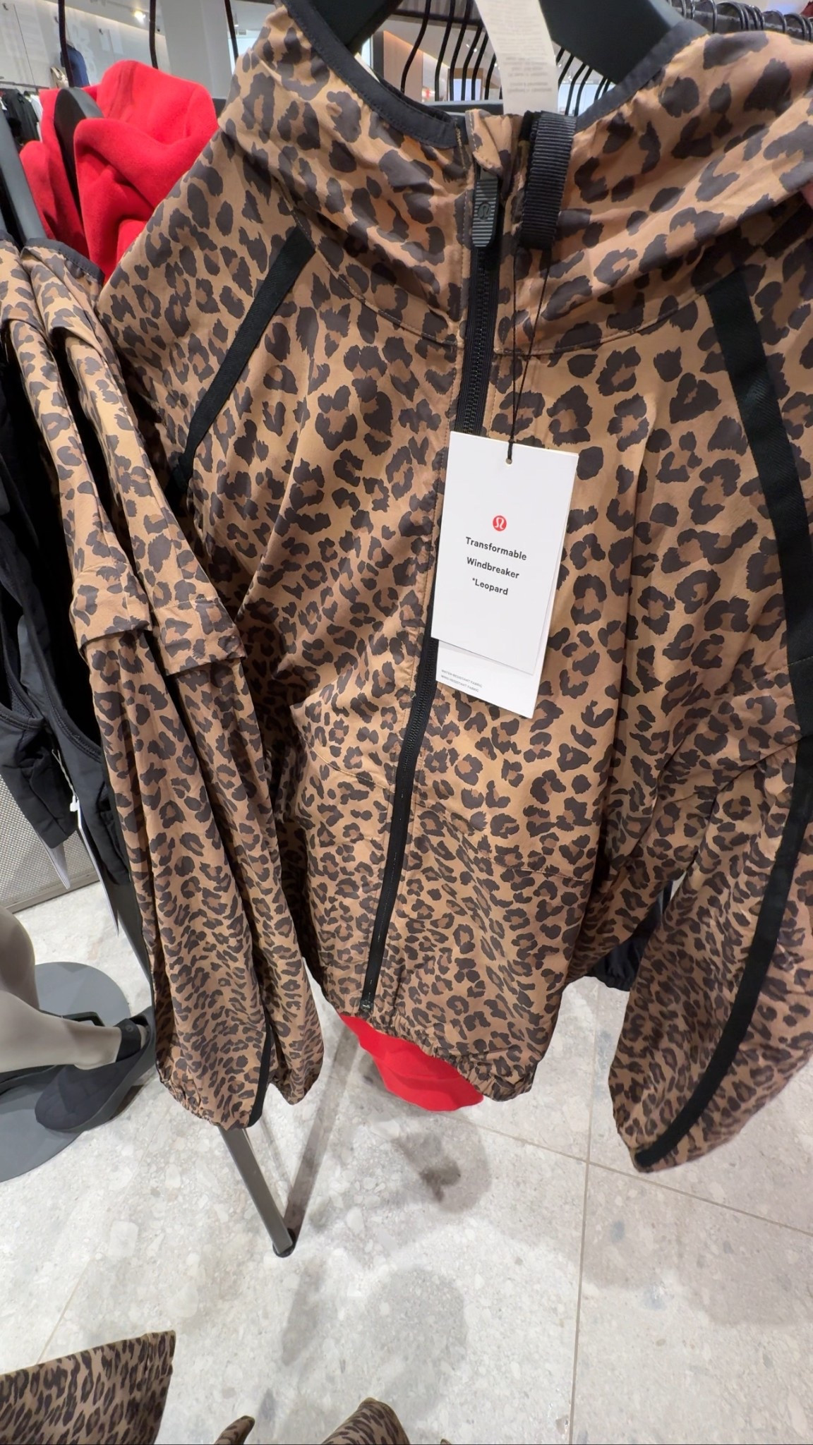 Leopard windbreaker 

#LTKootd #LTKActive