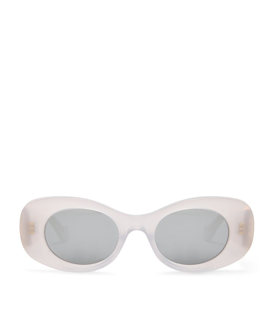 Bevelled Oval Sunglasses | Harrods