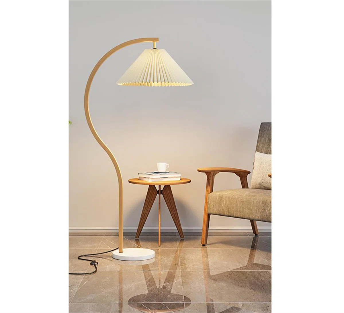 Everly Quinn 60" Arched Floor Lamp & Reviews | Wayfair | Wayfair North America
