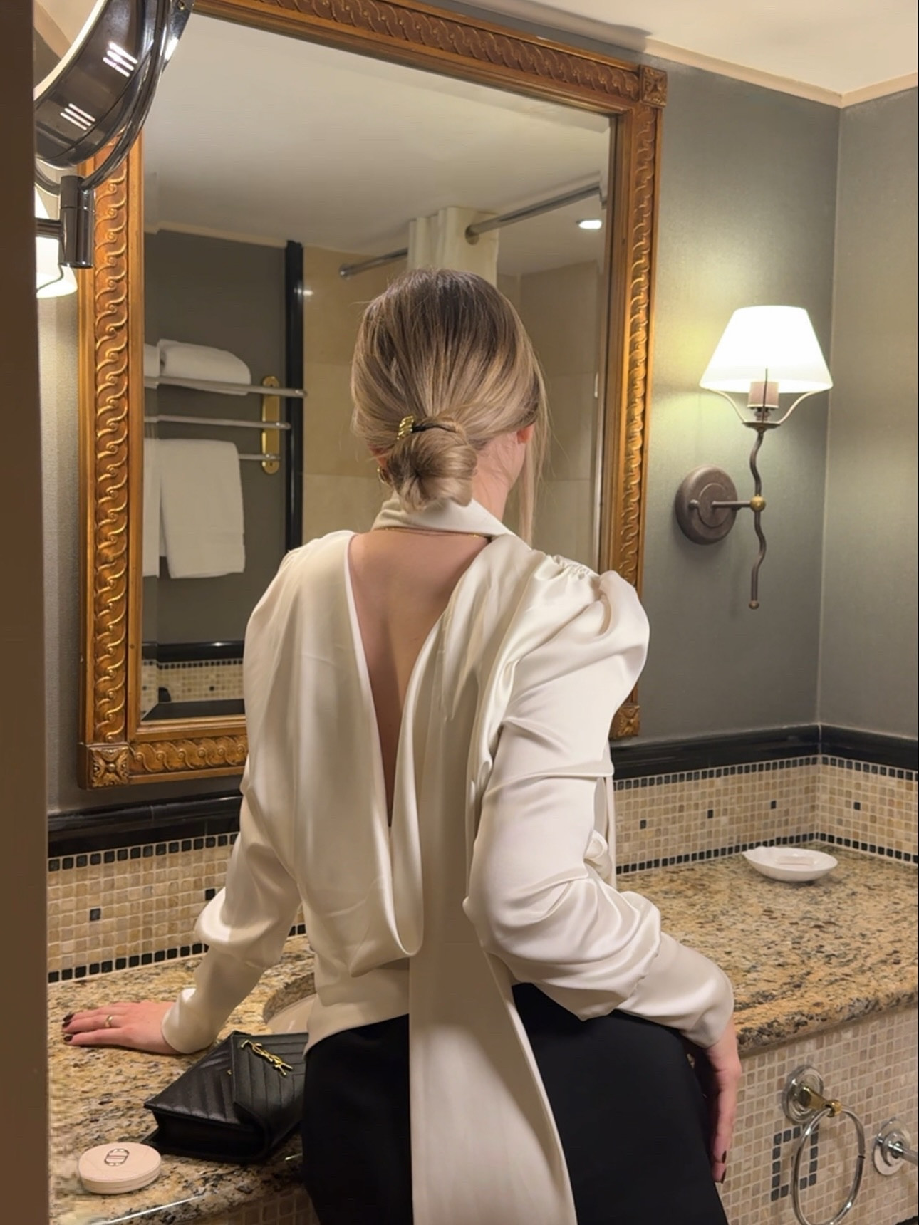 A moment of self-love 

#ootd #elegant #classyoutfit #lookoftheday #looktoday #contentcreator #fashioninspo #fashiongram #fashionist #zara #dior #zarawomen #zarablouse #zaraclothes #zaraoutfits #ysl #diorbeautylovers #welovecoco #ugc #fashioninfluencers #hotellife