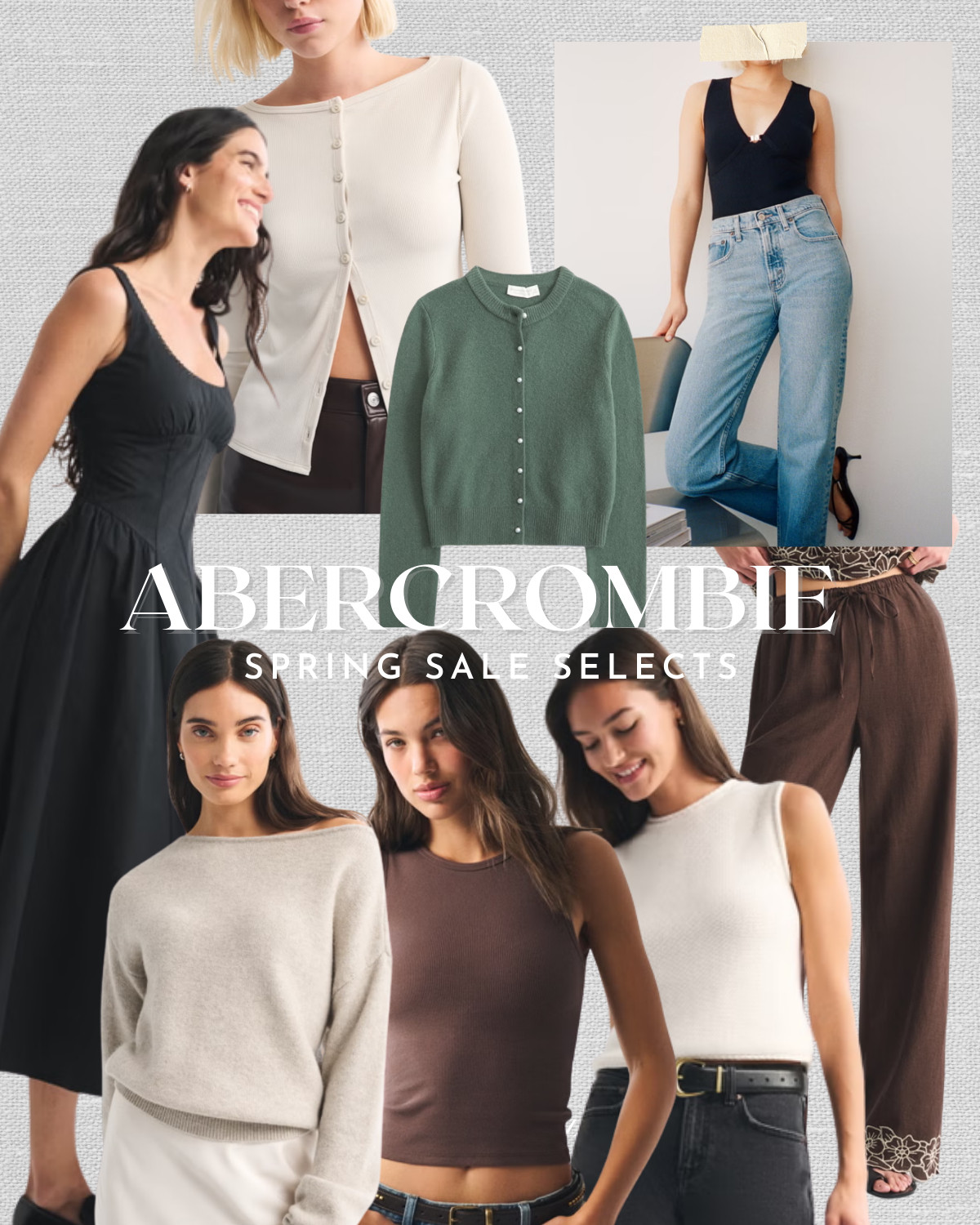 25% off spring pieces + an extra 20% off with code AF20 at Abercrombie -- sale ends 3/2 

 #LTKSpringSale #LTKSaleAlert
