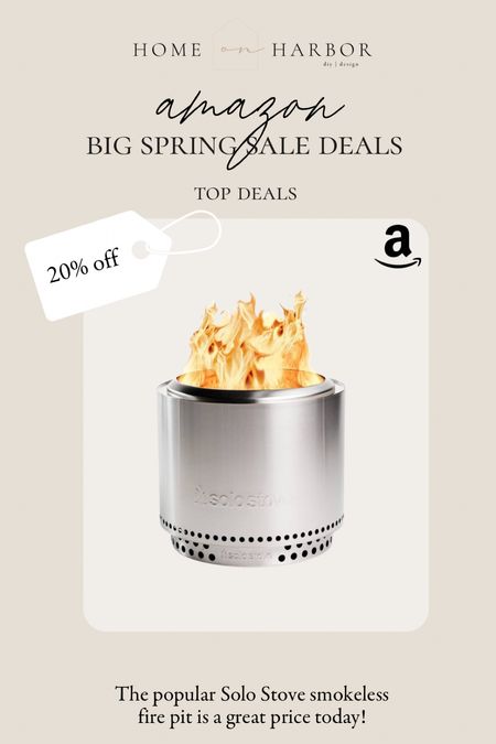 Solo Stove smokeless fire pit is on sale! A spring/summer essential. 

#amazonspringsale #deal

#LTKsalealert #LTKhome #LTKSeasonal