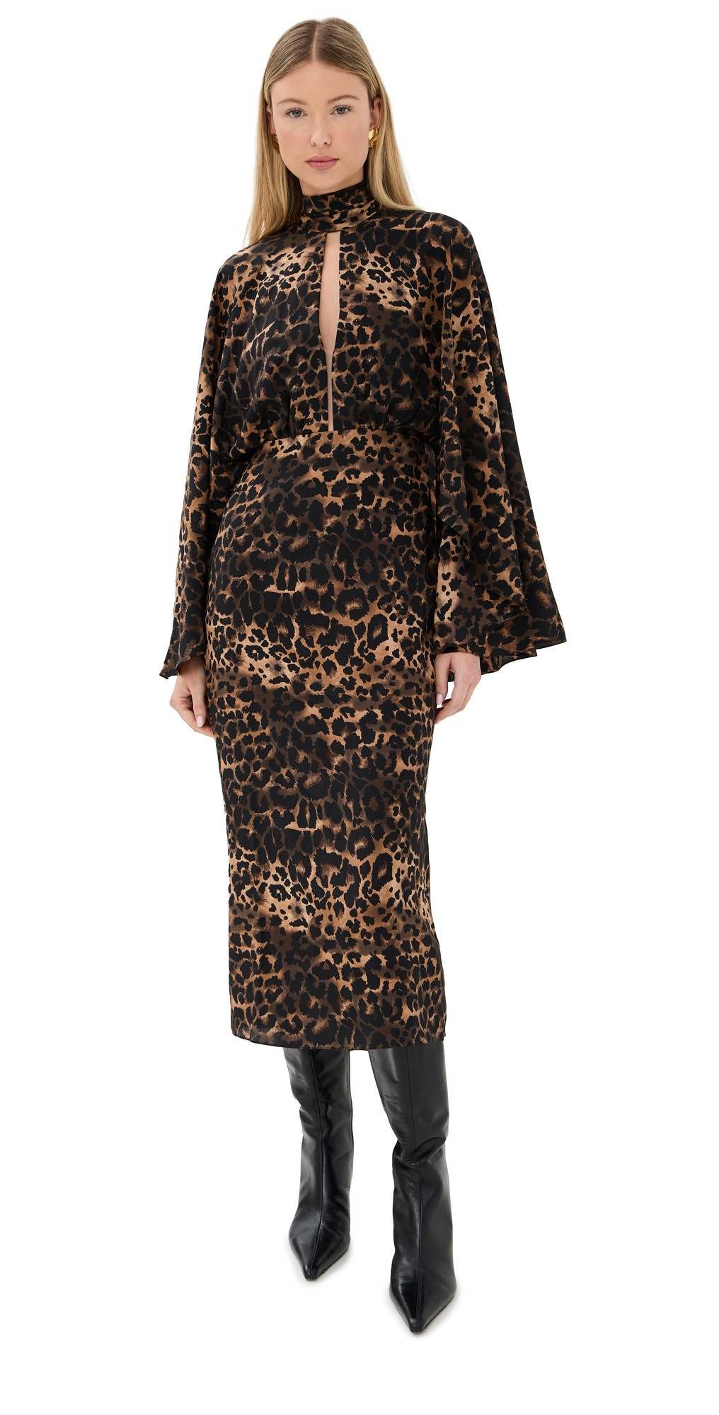 Johanna Ortiz Post Treasured Midi Dress Leopard 2 | Shopbop