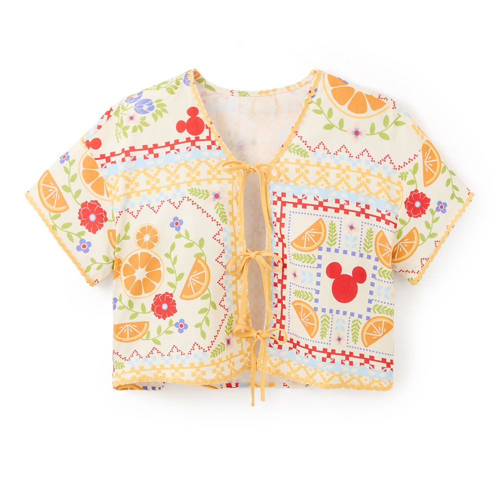Mickey Mouse Icon Oranges Top for Adults by Her Universe - Exclusive | Disney Store | Disney Store