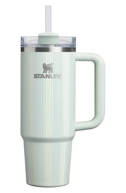 Stanley The Quencher H2.O Flowstate™ 30-Ounce Tumbler in Mist Picnic Stripe at Nordstrom | Nordstrom
