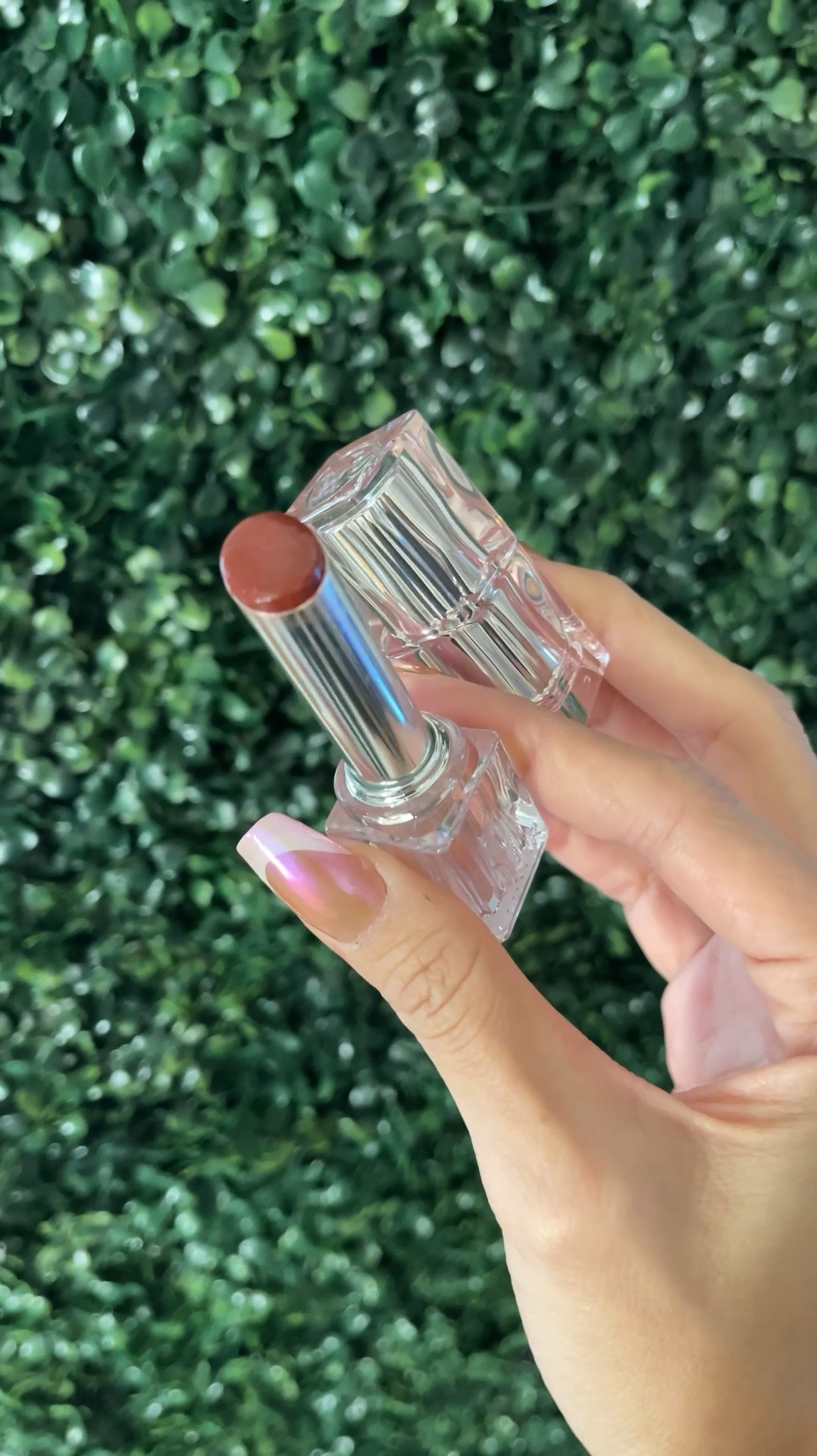 This melting lip balm in the shade “Scotch” # 05 is one that never leaves my purse. I carry it around because it gives me a touch of color, hydration and goes with any makeup look. 

The formula goes on so nicely and gives lips some shine without stickiness of lip gloss  

♥️ Officially added to my empties highlight - see other favorites I’ve loved to the last drop on IG @semicrunchyalwaysextra

Iridescent holographic chameleon  chrome nail powder and boxwood hedge wall panels  also linked 

#LTKBeauty #LTKVideo #LTKFindsUnder50