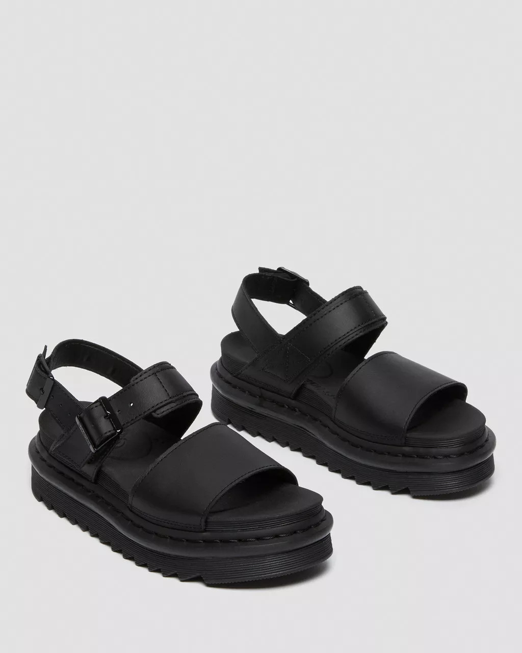 Voss Women's Leather Strap Sandals | Dr. Martens