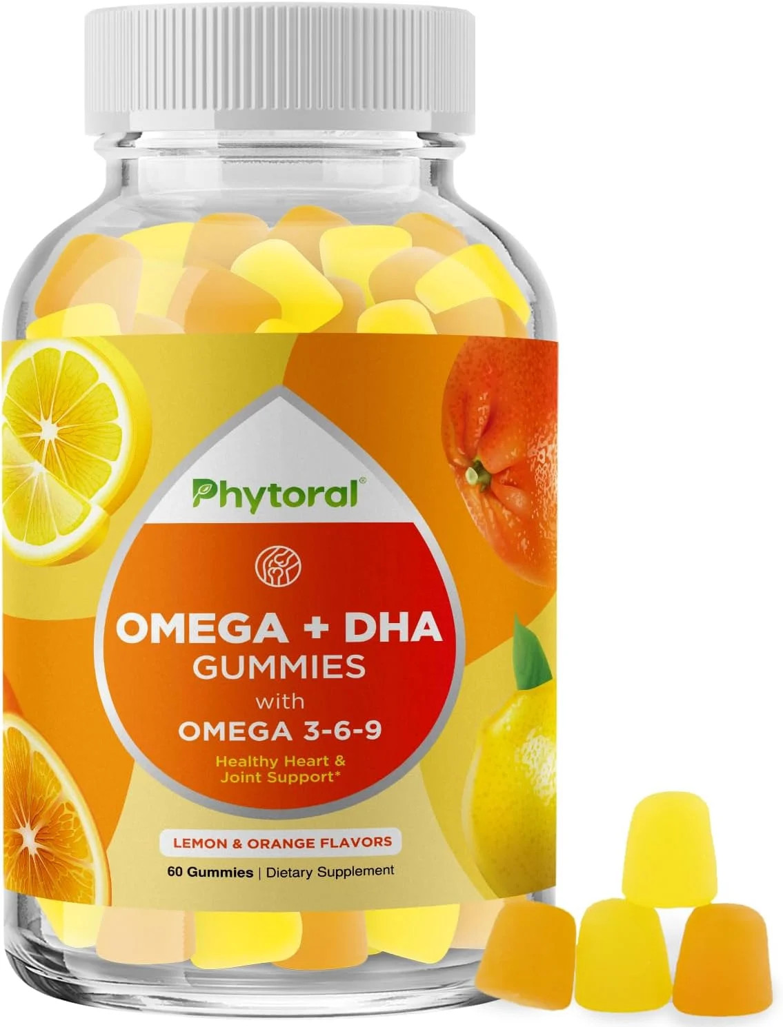 Omega 3 Supplement and Natural Gummy Vitamin with Plant Based Omega 3 6 9 | Walmart (US)
