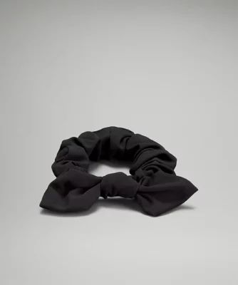 Uplifting Scrunchie  Bow | lululemon (AU)