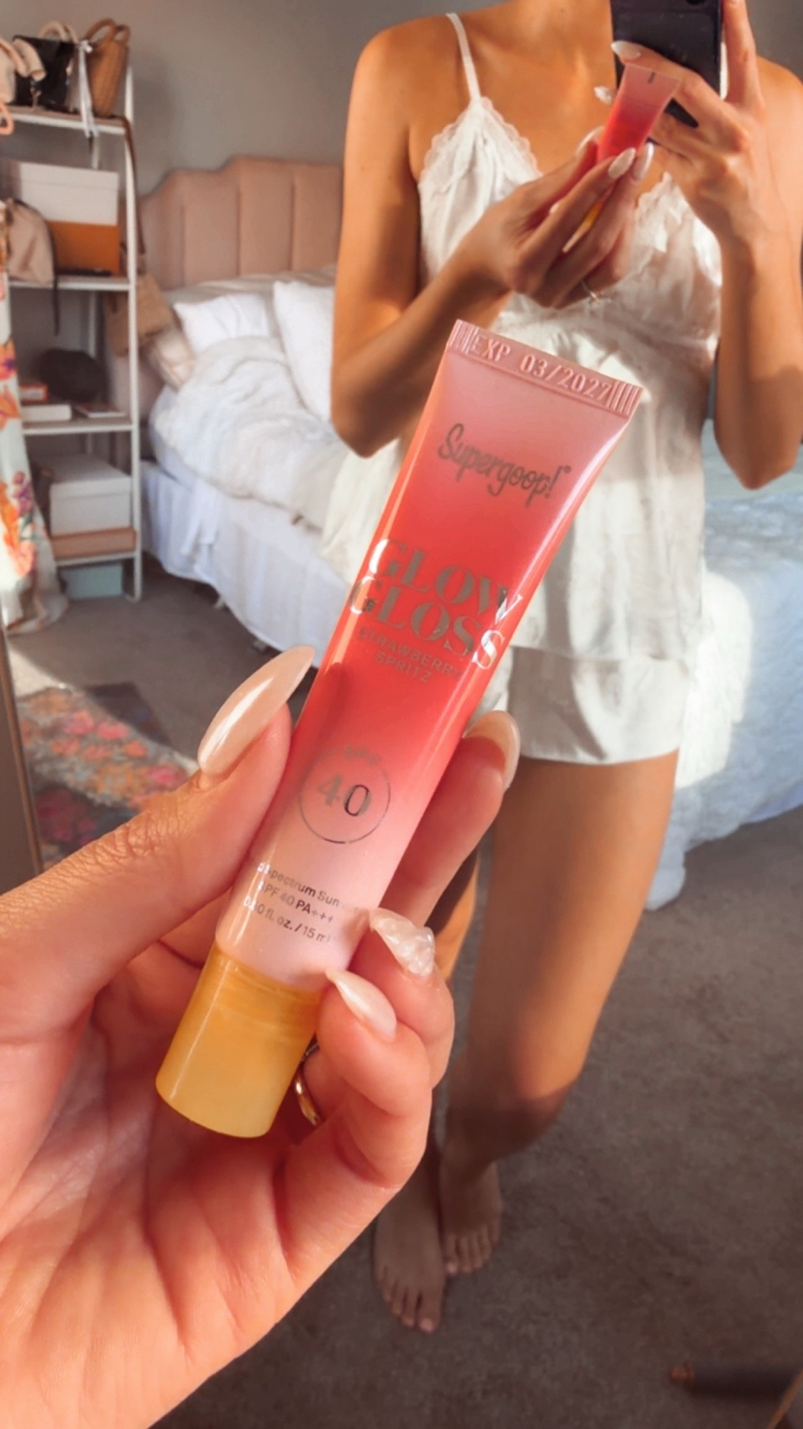 Super goop gloss is perfect