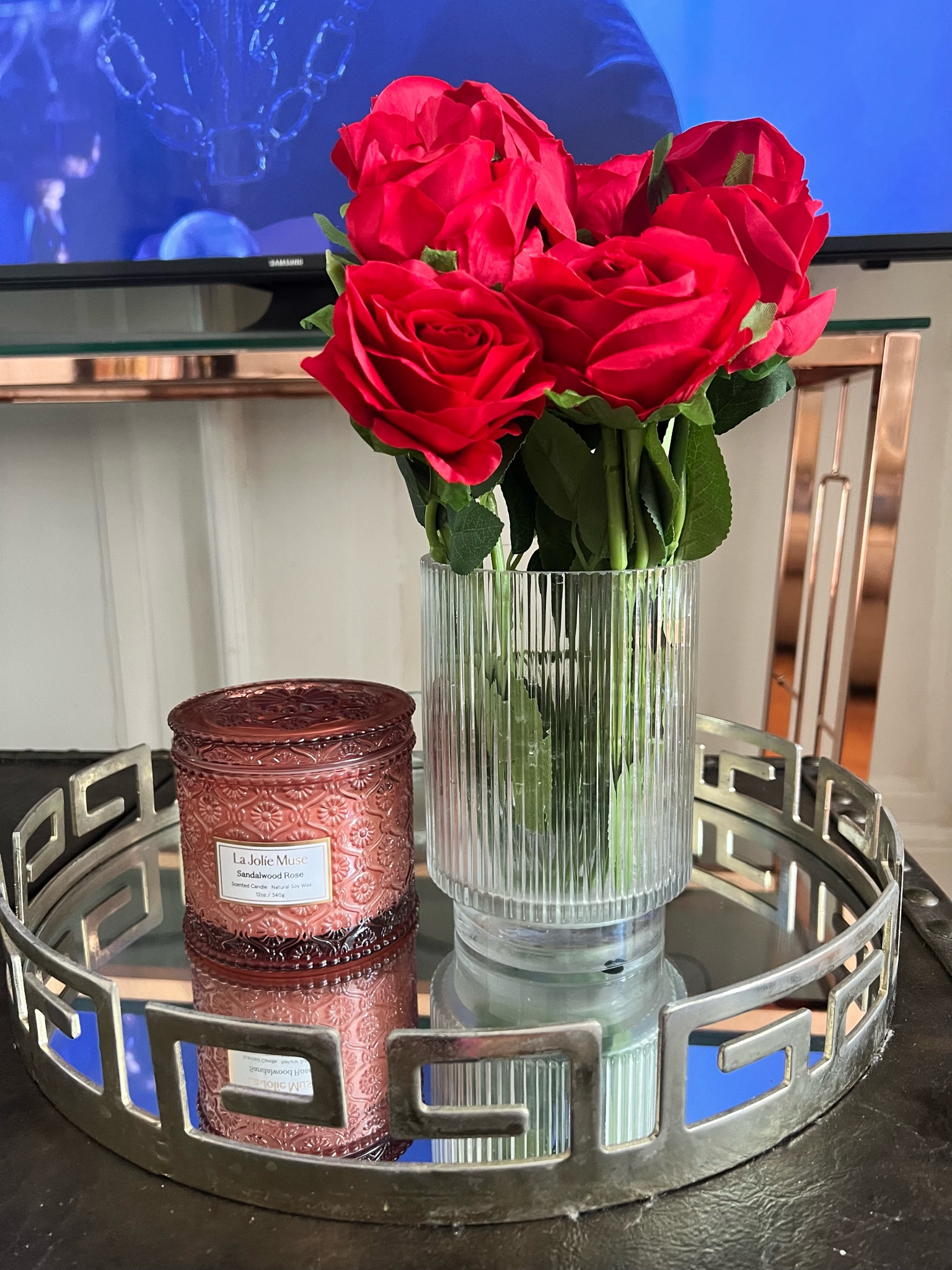 Add touches of luxury to your home decor with these Amazon and CB2 finds! These are beautiful  artificial roses. This luxury candle smells AMAZING inside the gold glass tray on the coffee table.

Amazon finds, CB2 finds, luxury home, home decor, Amazon home finds, luxury candle 

#LTKSummerSales #LTKFindsUnder100 #LTKHome