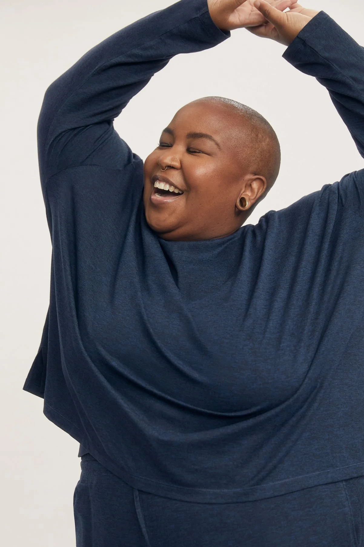 Midnight ReSet Long Sleeve Tee | Girlfriend Collective