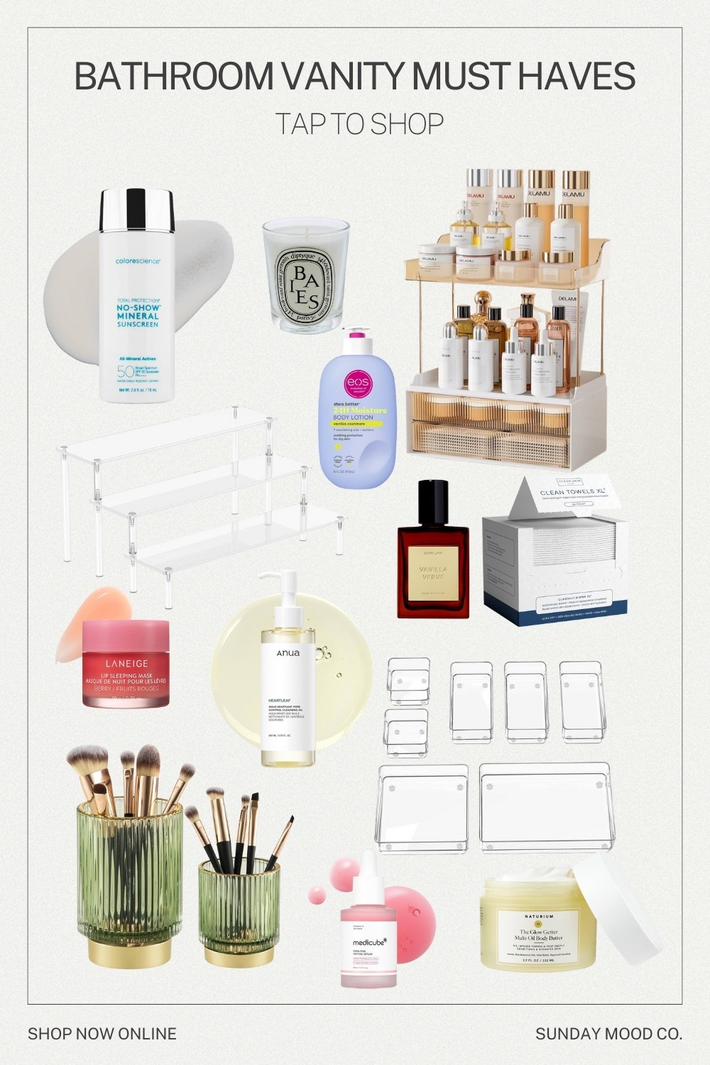 Bathroom Vanity Must-Haves

bathroom vanity essentials, Amazon beauty finds, skincare and body care, vanity organization, aesthetic bathroom setup, candle and skincare flat lay, modern bathroom decor, beauty storage ideas, self care routine favorites

#LTKBeauty #LTKFindsUnder50 #LTKHome