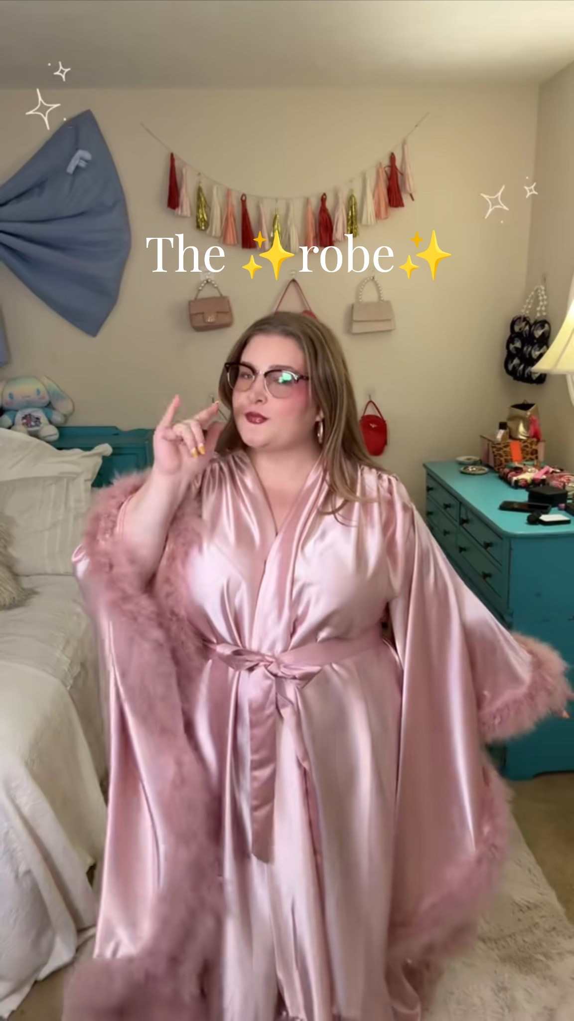 The most iconic luxurious robe 💖 every time I post in this robe I get asked over and over where she’s from because this robe is truly a show stopper! And she’s plus size & size inclusive for all us curvy girlies! 

#LTKgrwm #LTKPlusSize #LTKMidsize