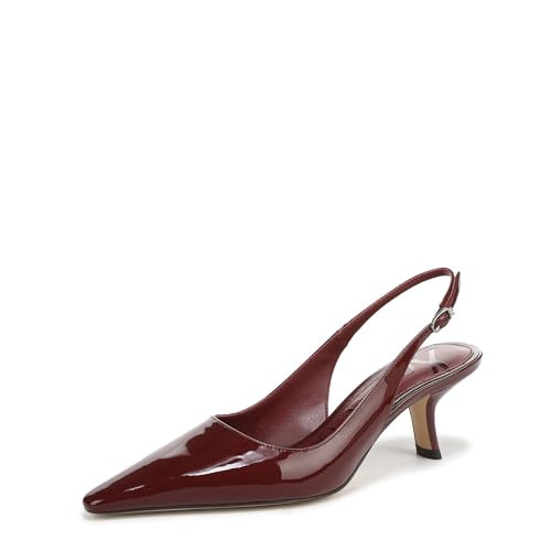 Sam Edelman Women's Bianka Sling Pump French Merlot Patent | Amazon (US)