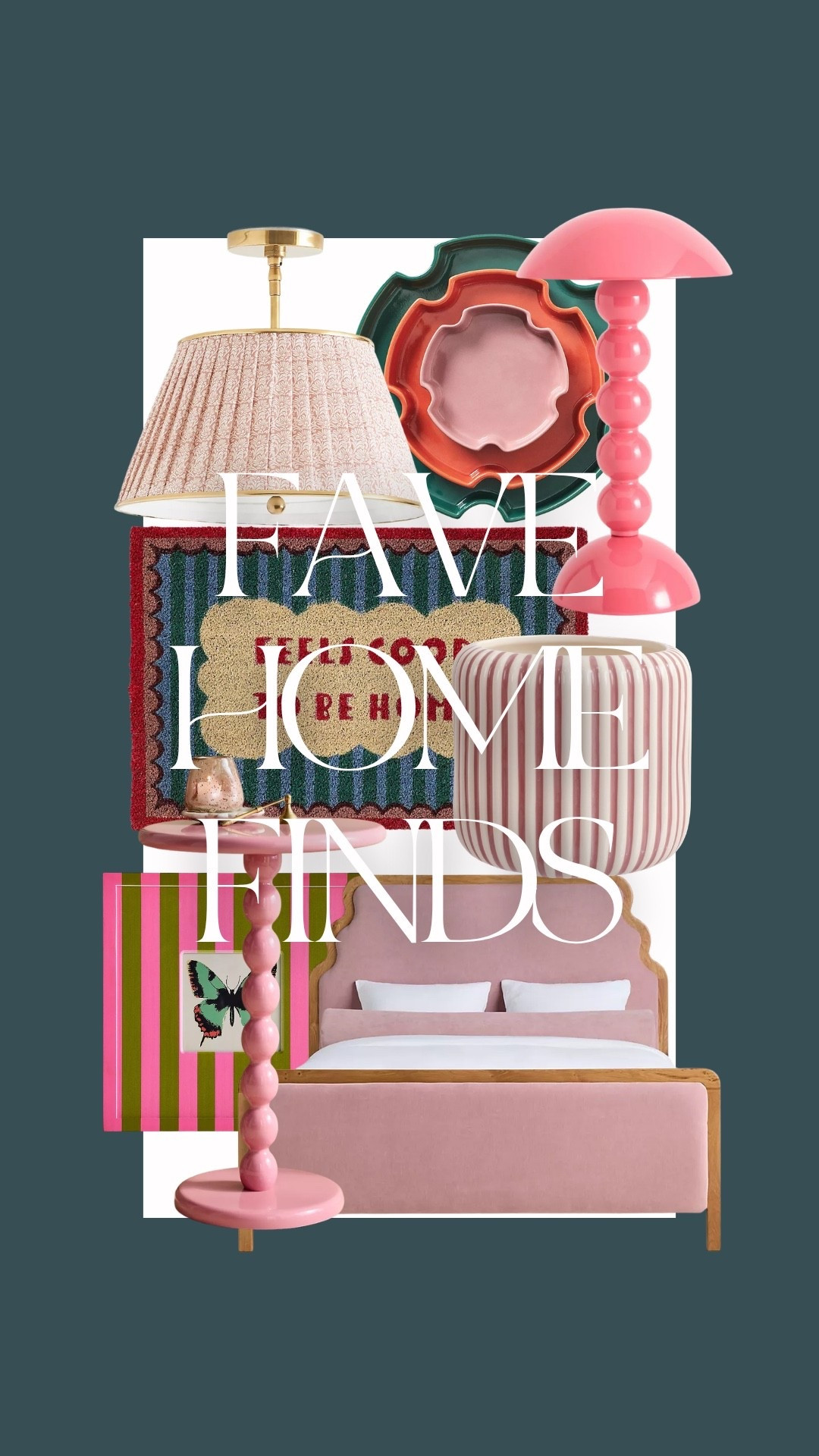 Pink home decor finds colorful home decor

#LTKootd
