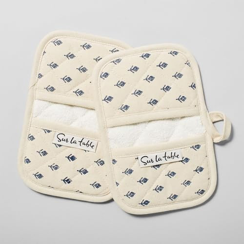 Sur La Table Tulip Mini Mitts, Set of 2, White | Amazon (US)