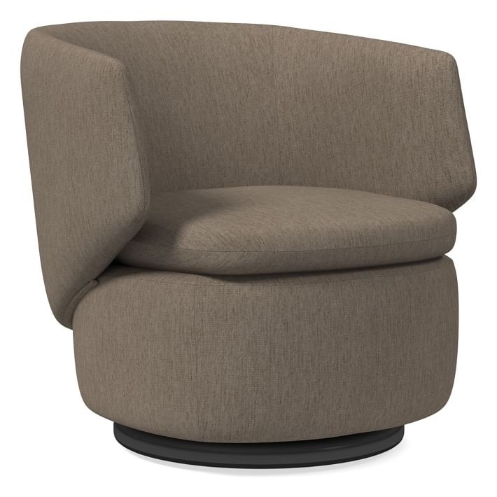 Crescent Swivel Chair | West Elm (US)