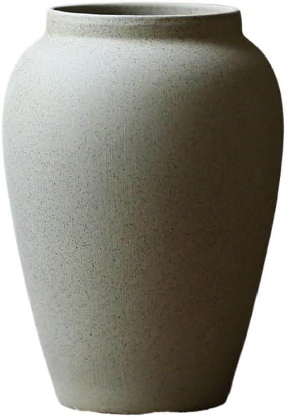 Retro Chinese Style Ceramic Vase – Durable Porcelain Flower Jar with Colored Glaze for Home & O... | Amazon (US)